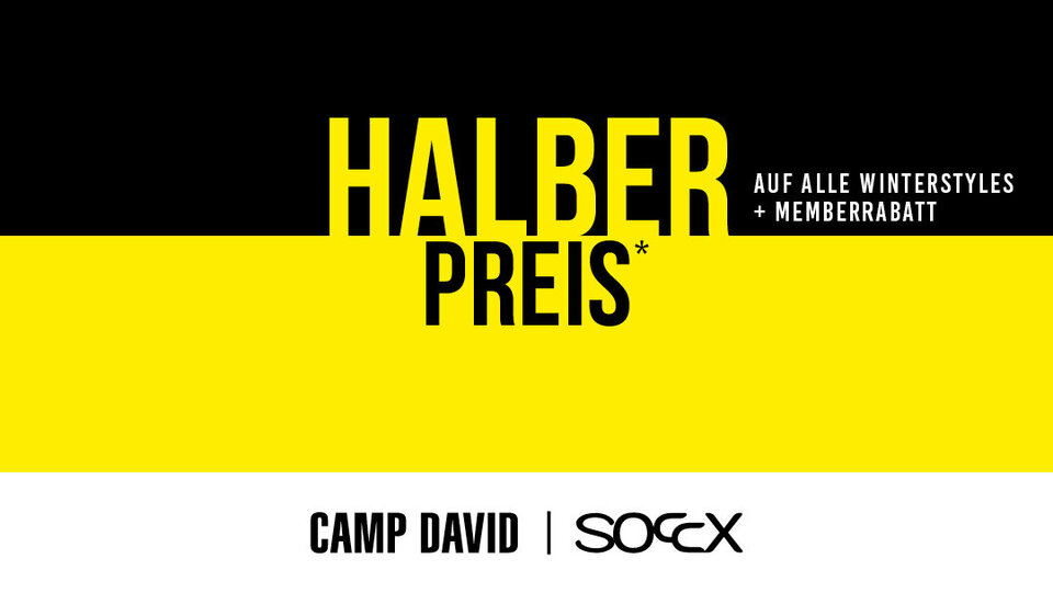 Rabatt bei Camp David